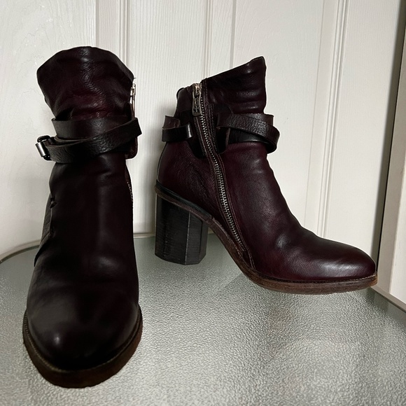 A.S.98 Dark Brown Ankle Boots - Picture 6 of 16